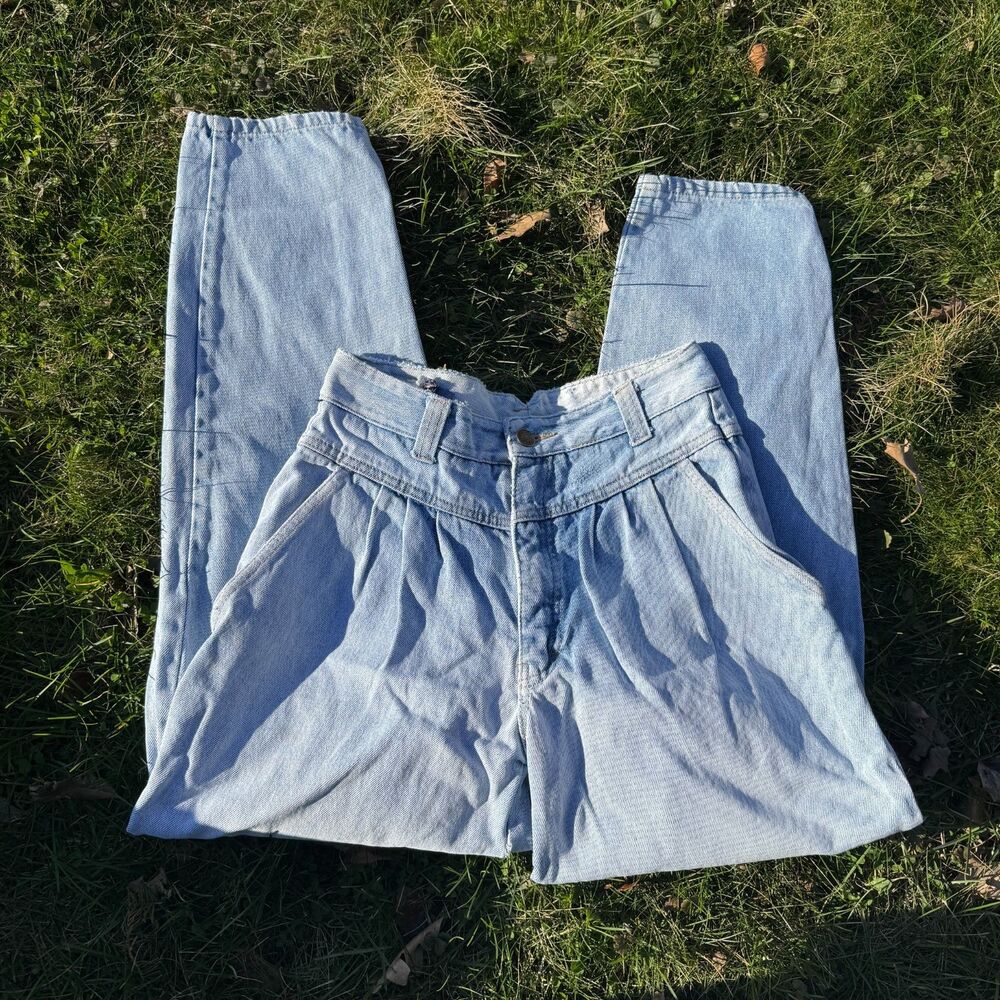 VTG High Waist Light Wash Jeans
